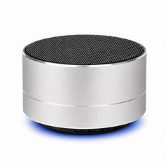 Беспроводная Bluetooth колонка MuzOn, серебристая