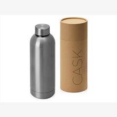 Вакуумная термобутылка Cask Waterline, soft touch, 500 мл, тубус