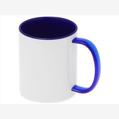 Керамическая кружка со стеклянной ручкой для сублимации Charm