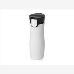 Вакуумная термокружка с кнопкой Streamline, Waterline, soft-touch