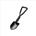 Лопата складная Multi Shovel Pro, чёрная